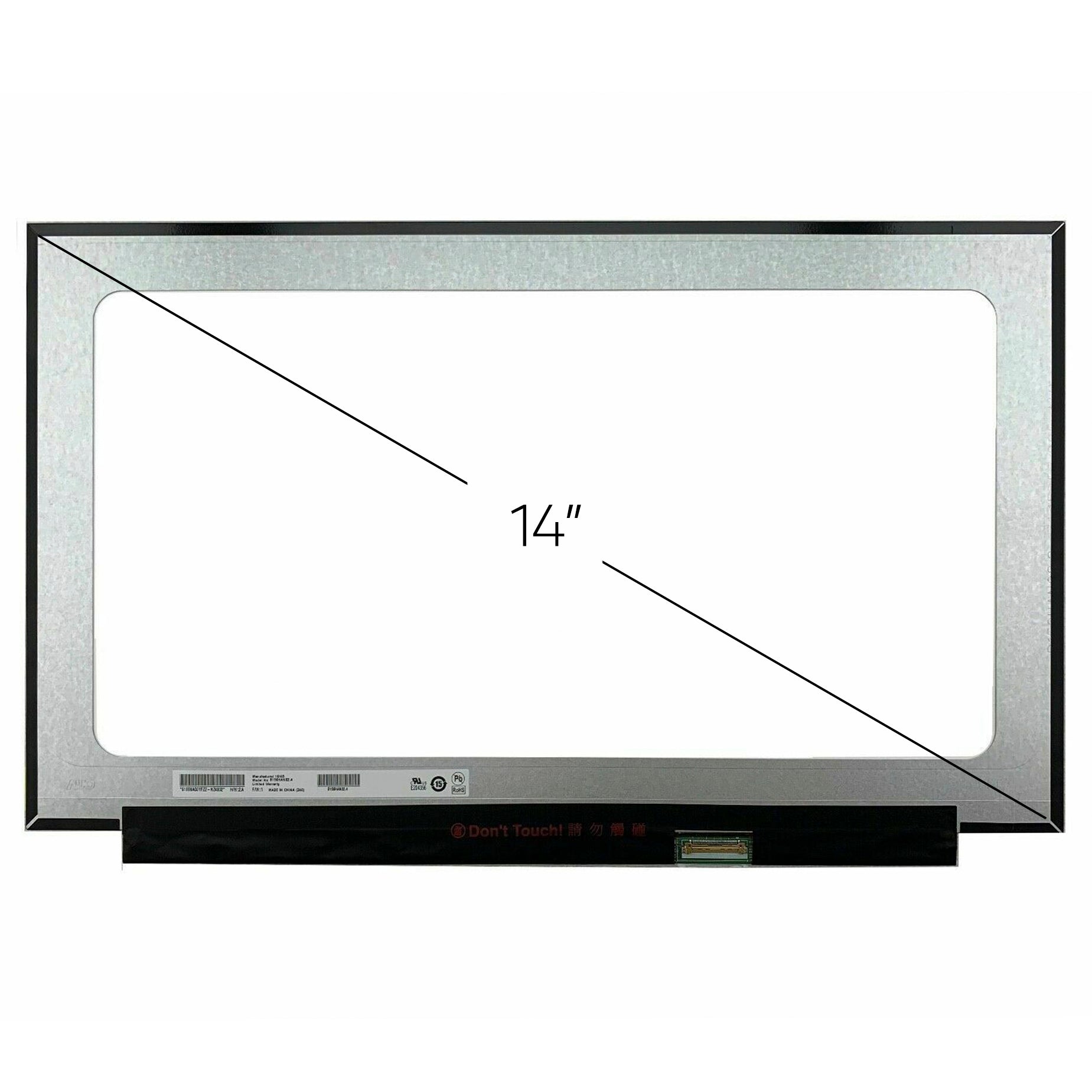 HP 6WA64UA 30 Pins Screen Replacement LCD LED Display With Tools